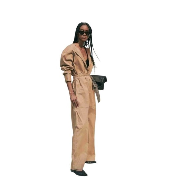 Abercrombie & Fitch X Nicole Benefield NWT Capsule Collection Jumpsuit Size S - Picture 1 of 10